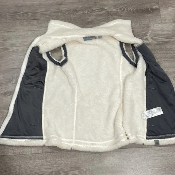 Free Country Alpine Butter Pile Vest Faux Fur White S - Picture 16 of 16